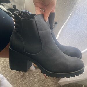 Dirty Laundry Heeled Black Booties